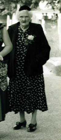 Kezia Ellis (née Bishop) in April 1957.