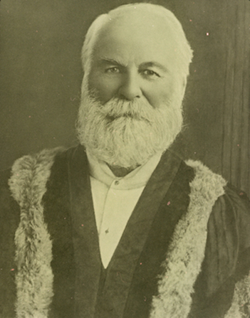 Maurice Bowers in his Mayoral Robes, 1910-1911. Photo: Ipswich City Council.