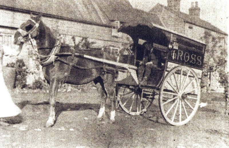 Jabez Cross' bakery cart at Littleport. Photo: The Littleport Society