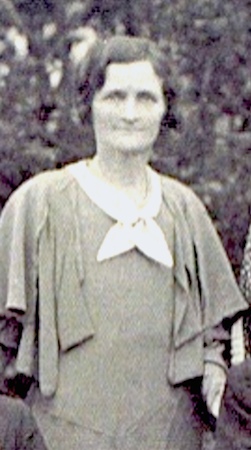 Alberta Driver (née Dewsbury) in 1925.