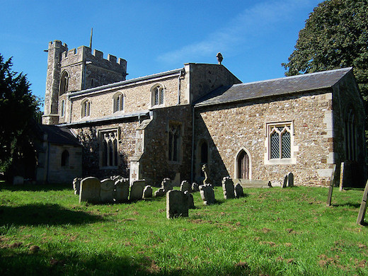 St. Peter's Church at Wrestlingworth, Bedfordshire