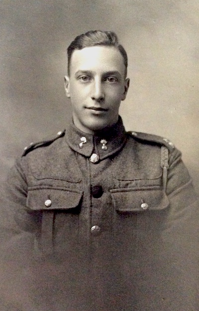 Albert Martin (1899-1918) in WWI uniform