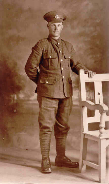 Herbert Martin (1884-1917) during WWI